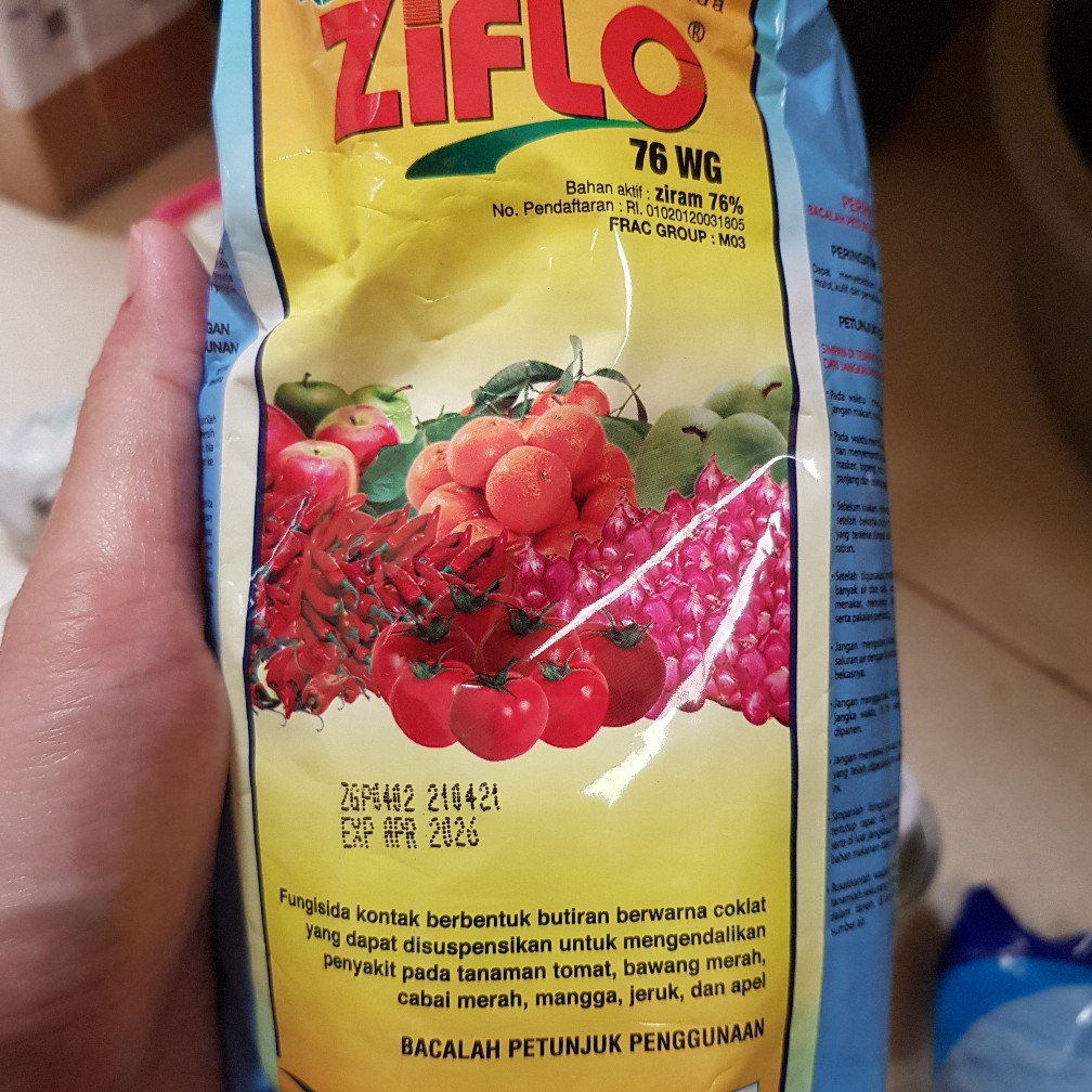(cod) Fungisida Ziflo 90 Wp Kemasan 200 Gram
