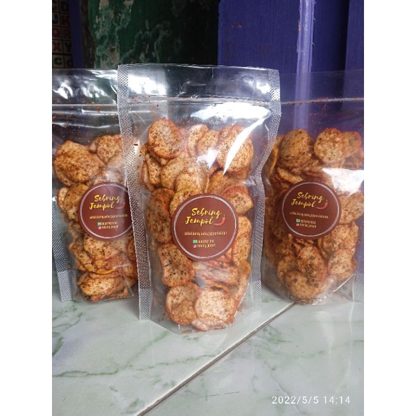 

seblak kering krupuk bantet