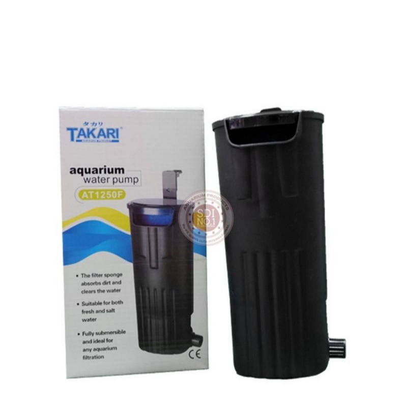 takari at 1250f pompa aquarium filter gantung aquarium