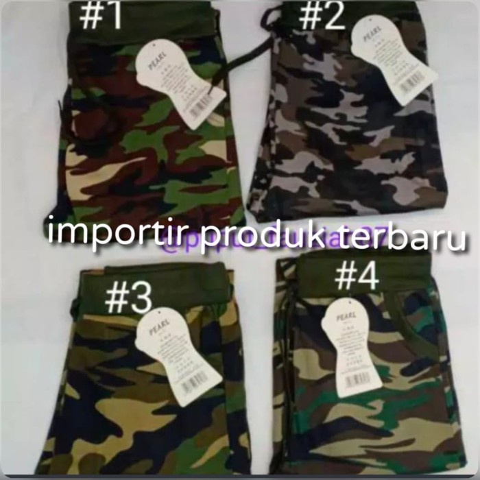 Celana Joger Army Import Wanita