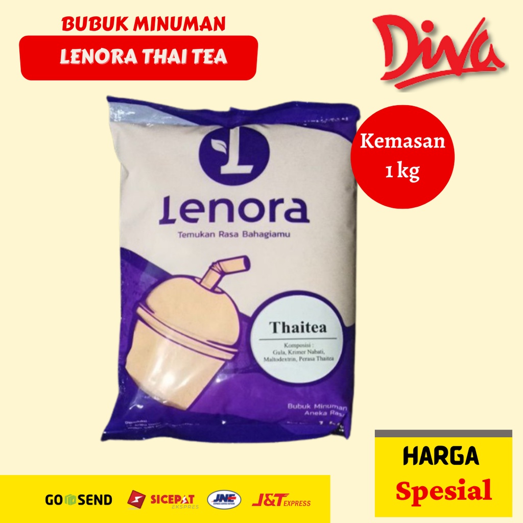 

[1kg] Lenora Thai Tea / bubuk minuman boba