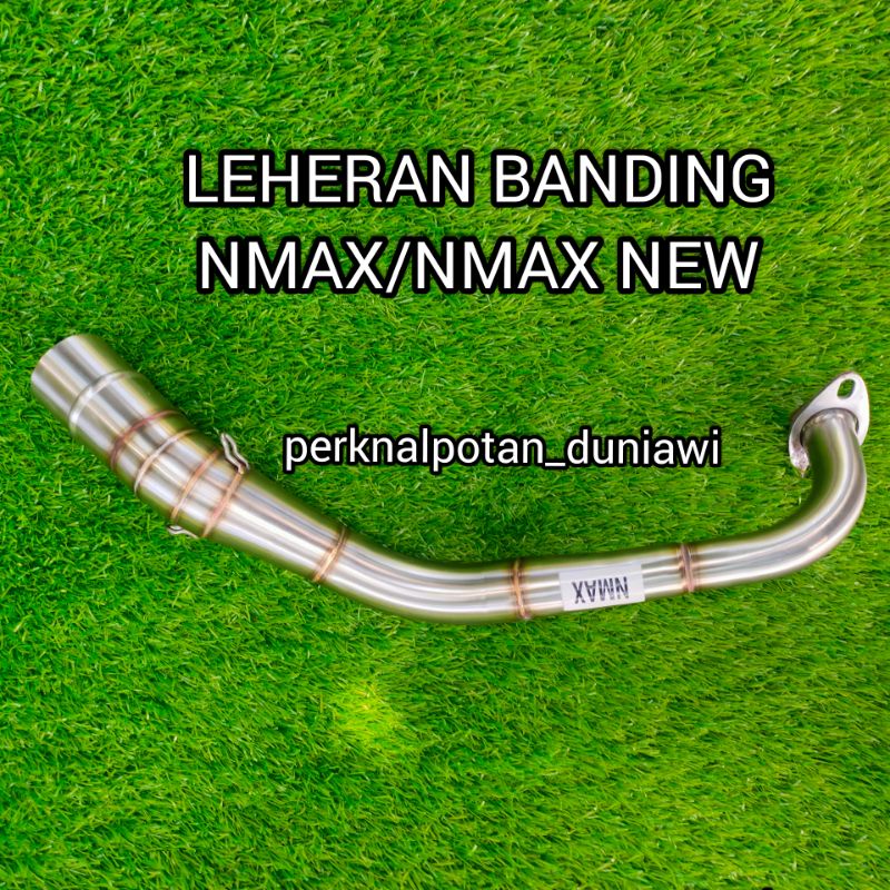 LEHERAN HEADER BANDING NMAX NMAX NEW PIPA STAINLES BANDING PNP INLET 50/51 MM