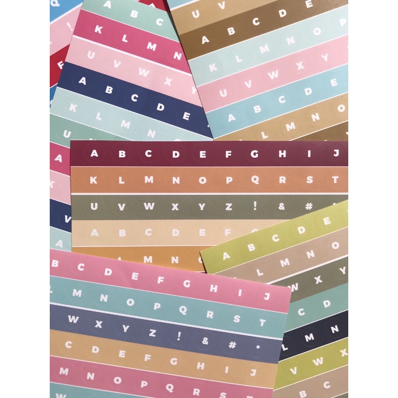 Harga Alfabet Stickers Terbaru Apr 2025 | BigGo Indonesia