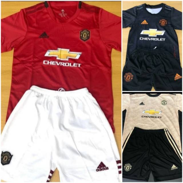 JERSEY BOLA ANAK KIDS MANCHESTER UNITED HOME AWAY 3RD 2019/2020 GRADE ORI