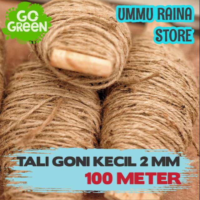 

TALI GONI 100 METER 3 PLY - TALI RAMI - JUTE ROPE