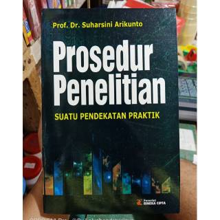 Prosedur Penelitian Suharsimi Arikunto Shopee Indonesia