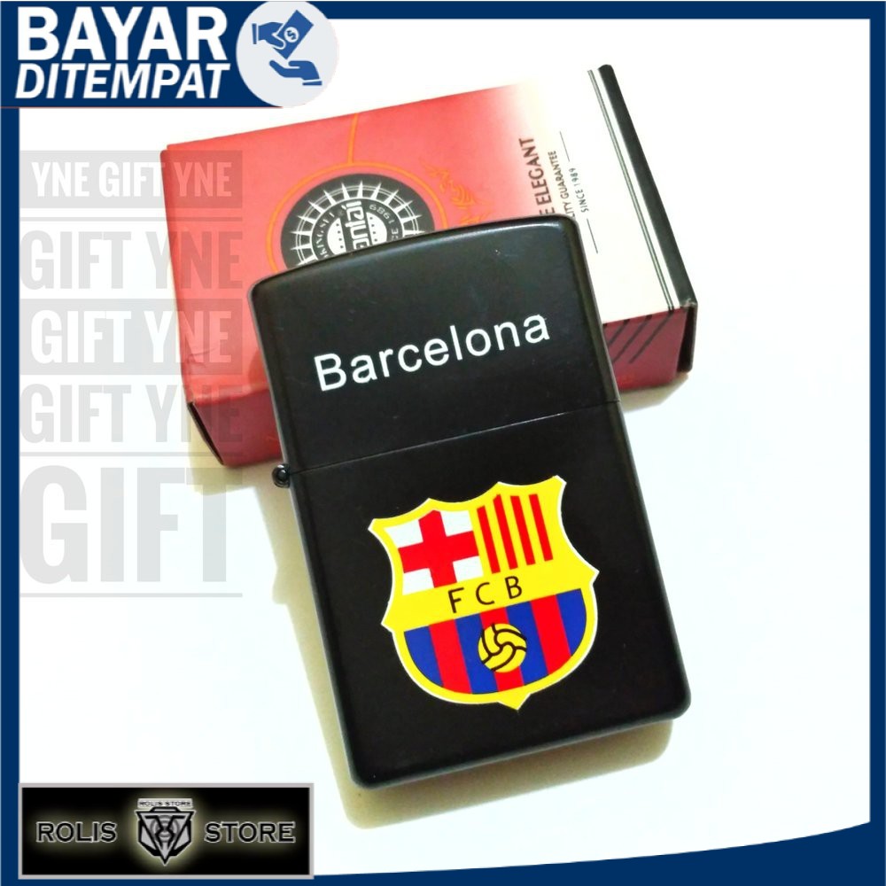 PROMO COD Korek Zippo KW motif Klub Bola Barcelona FC