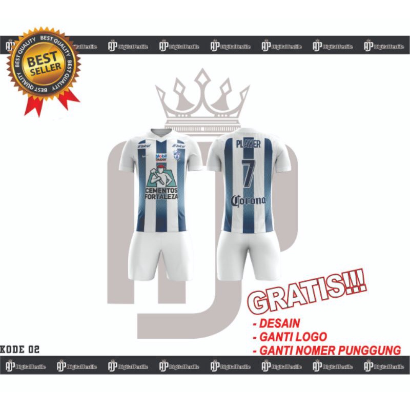 Kaos Jersey Sepak Bola Futsal Custom Free Desain