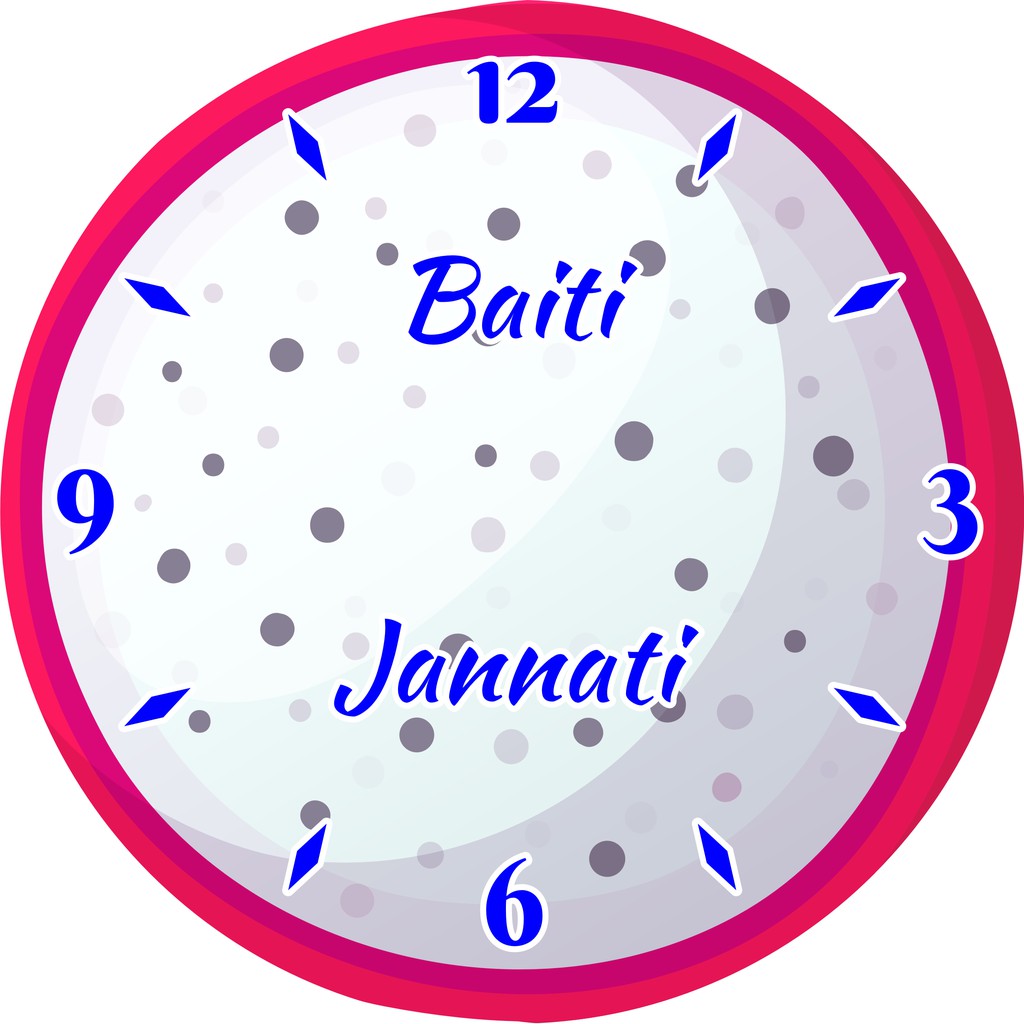 JAM DINDING MOTIF BUAH NAGA
