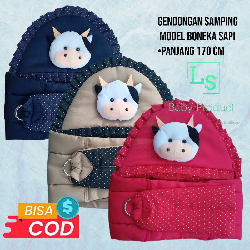 gendongan bayi boneka sapi termurah