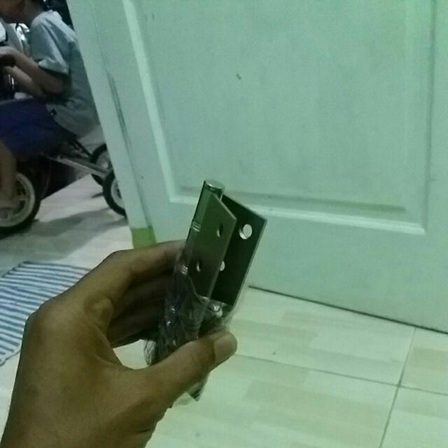 Engsel Lafuma 5 Inch Putih Bagus - Engsel Jendela Murah - Engsel Tebal