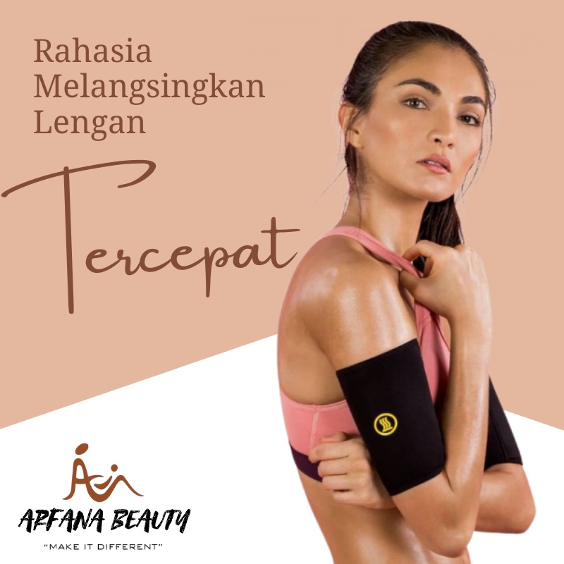 Korset Lengan Wanita HOT SHAPER ARM Pelangsing Lengan Pakaian Olahraga Sepasang