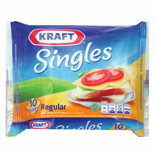 

Kraft Singles Keju 10 slice