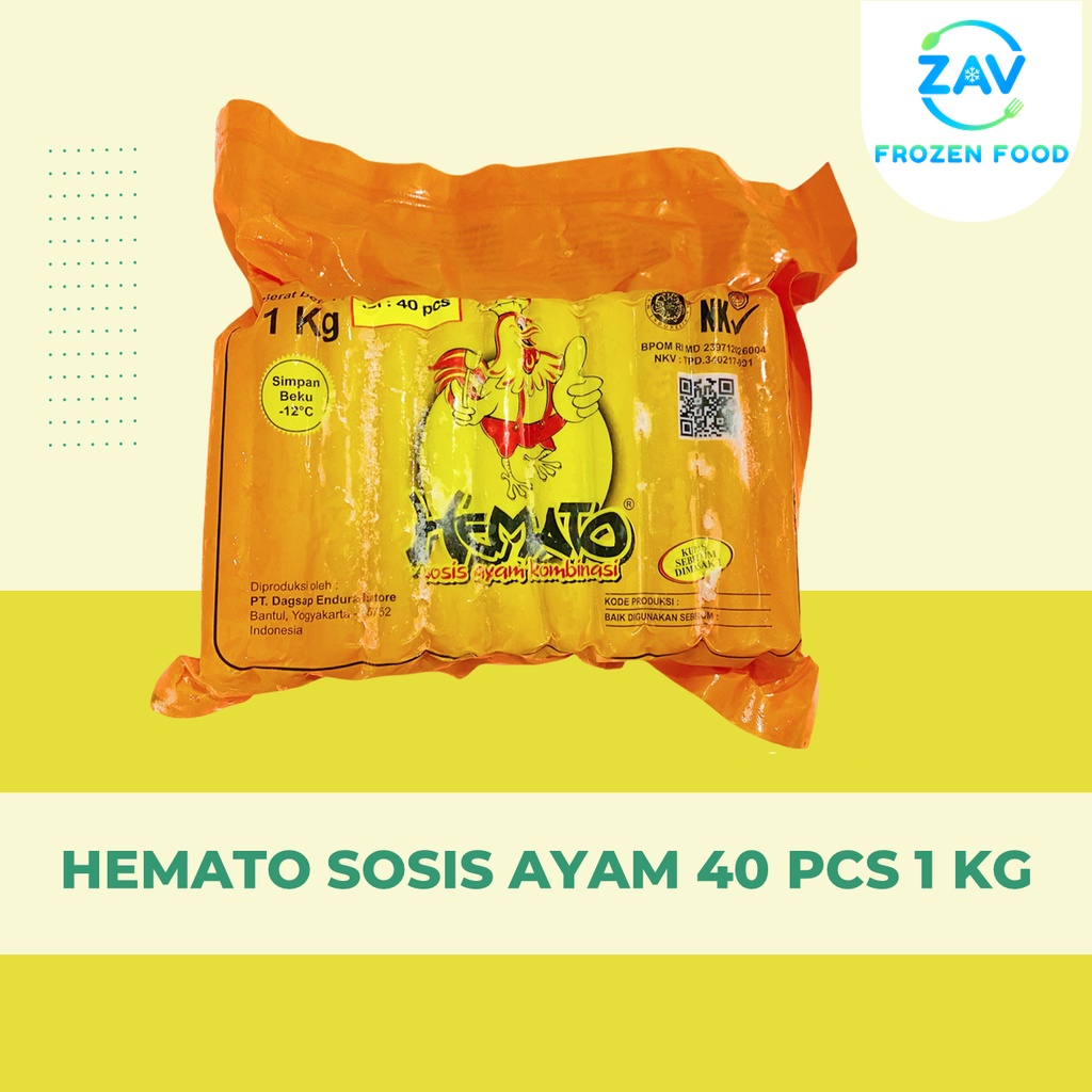 

HEMATO SOSIS AYAM 40 PCS 1 KG