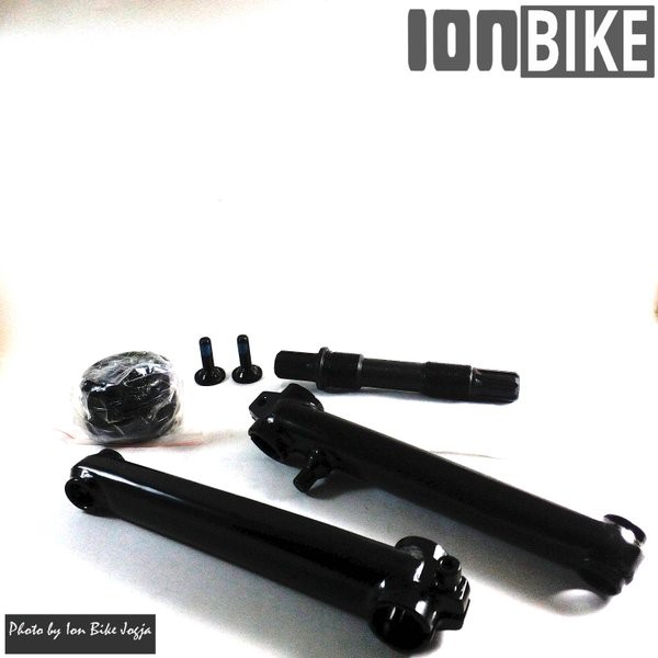 Crank BMX BB USA Bahan Chromoly Lengkap set tanpa gear | crank bmx | crank bb usa | crank chromoly