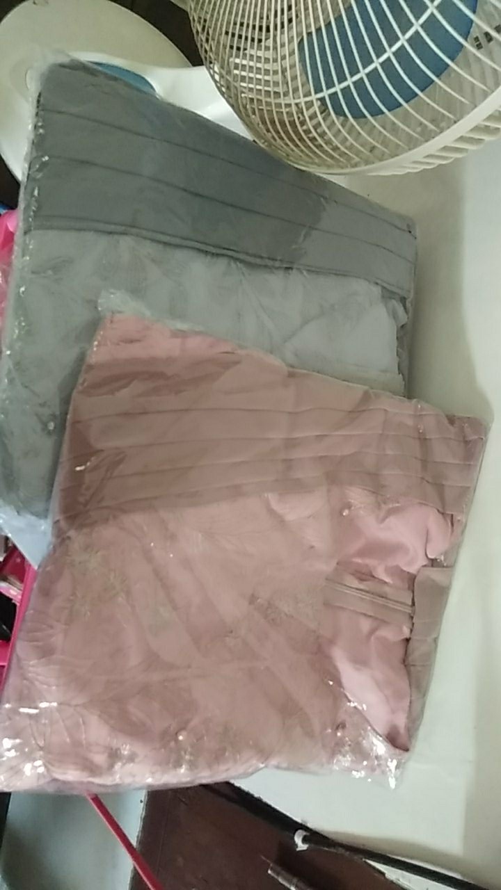 Ada Anak & Ready 6 Warna - Batik Couple Zhalfa Tulle Mutiara Mix Ceruti Payet