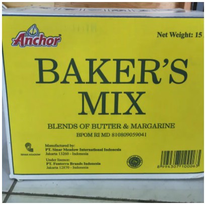 

Anchor butter bakers mix 1 kg repack