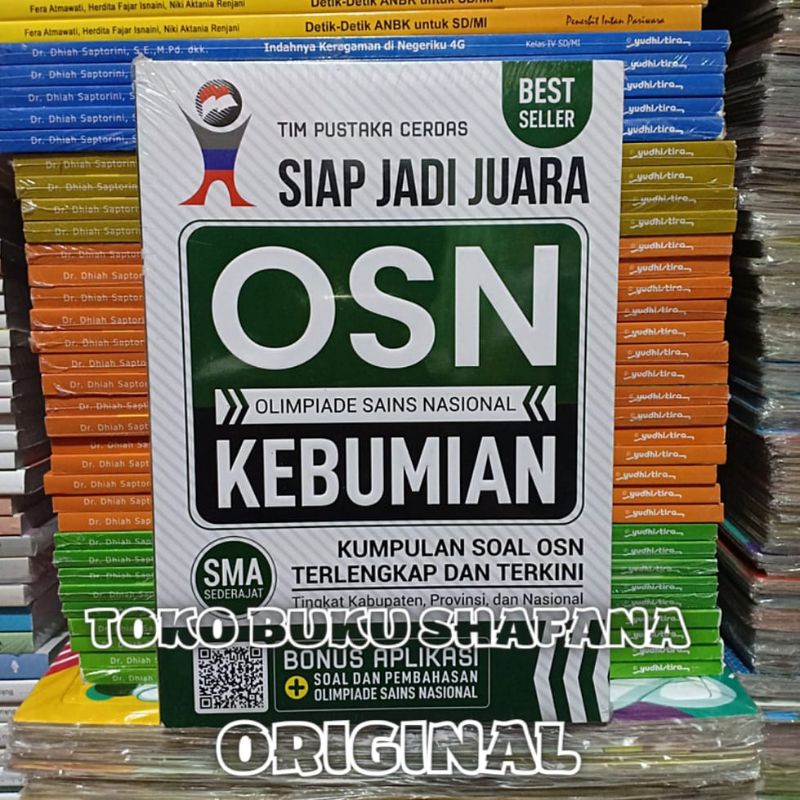 Buku OSN KEBUMIAN SMA : Kumpulan Soal Siap jadi Juara Terlengkap Pustaka Baru Press