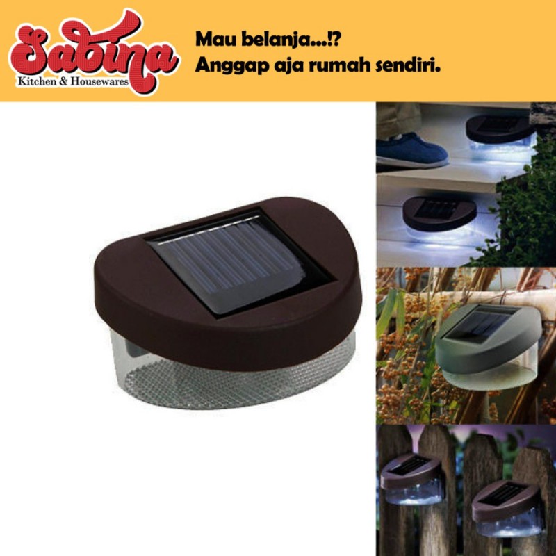 Lampu Hias Dinding Solar Taman LED Outdoor Garden - HBT-1501