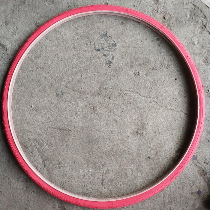 Tire | Ban Luar Sepeda Fixie 700 X 23C / 28 X 1 5/8 X 7/8 Lucky Stone Warna