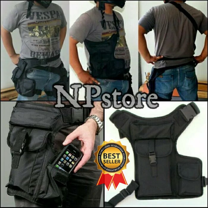 Tas Selempang Pria Sling Dinir Hitam GF 3018 GOLFER Cibaduyut Bandung  T7I3 tas laptop ransel ba