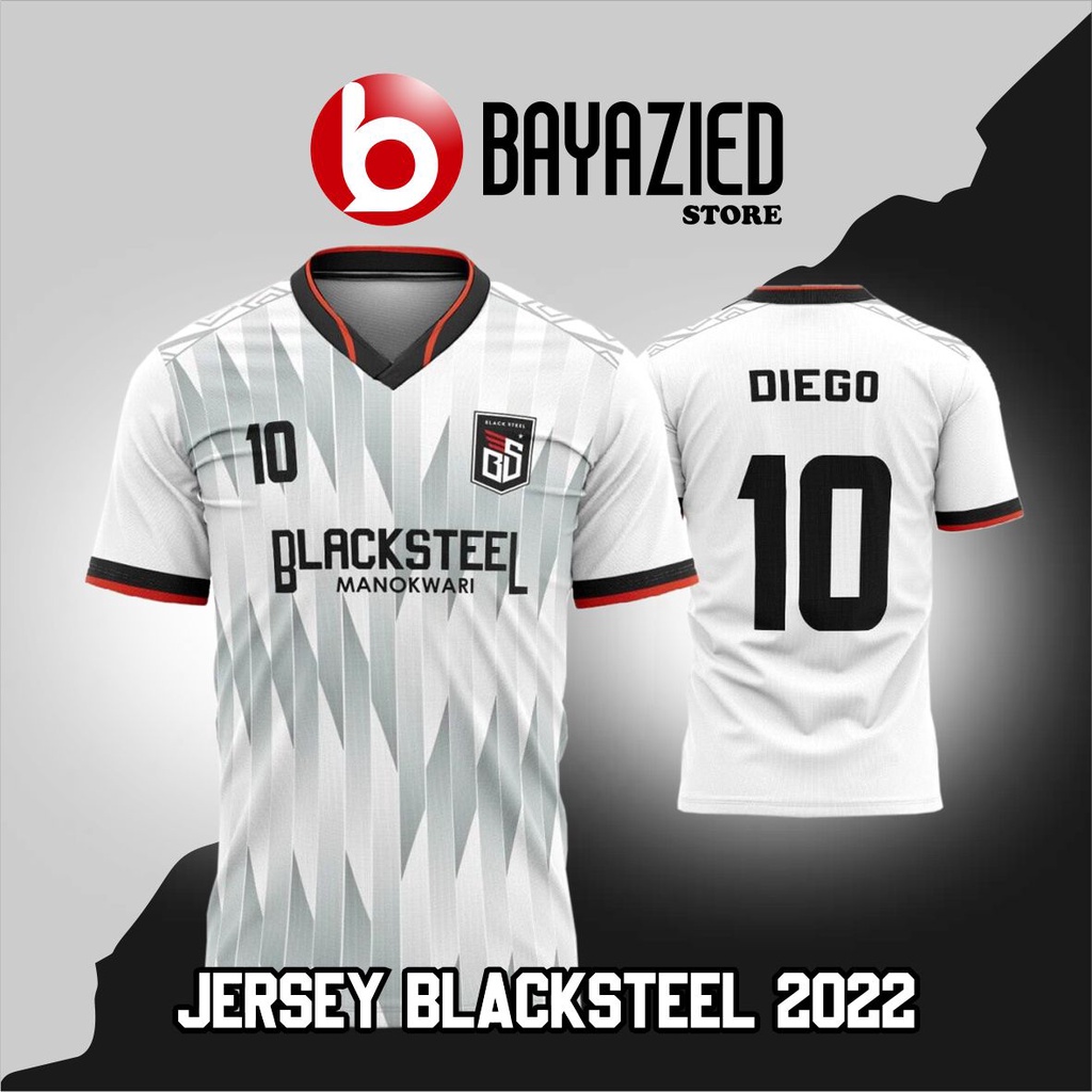JERSEY FUTSAL BLACKSTEEL TERBARU