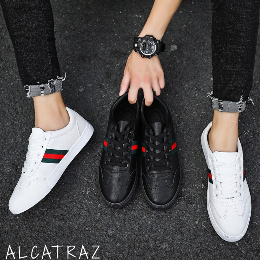 Sepatu Sneakers Import Casual Alcatraz Pria Wanita Cowok Cewek Simple Keren Premium Terbaru
