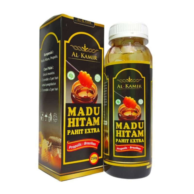 

AL KAMIR/MADU PAHIT/MADU HITAM PAHIT PLUS PROPOLIS BRAZILIAN/SUPLEMEN KESEHATAN