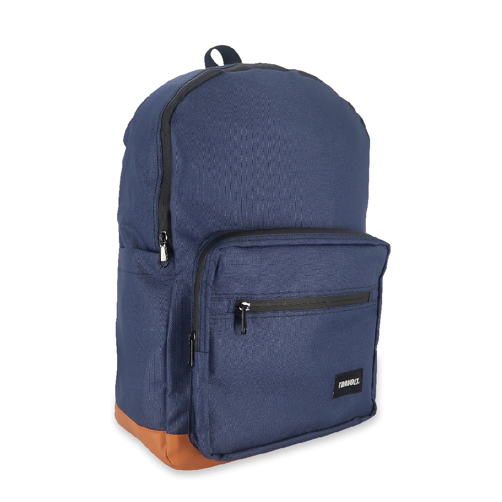 Backpack - Gemblok - Travolt - Rise - Ransel Laptop - Hitam - Navy