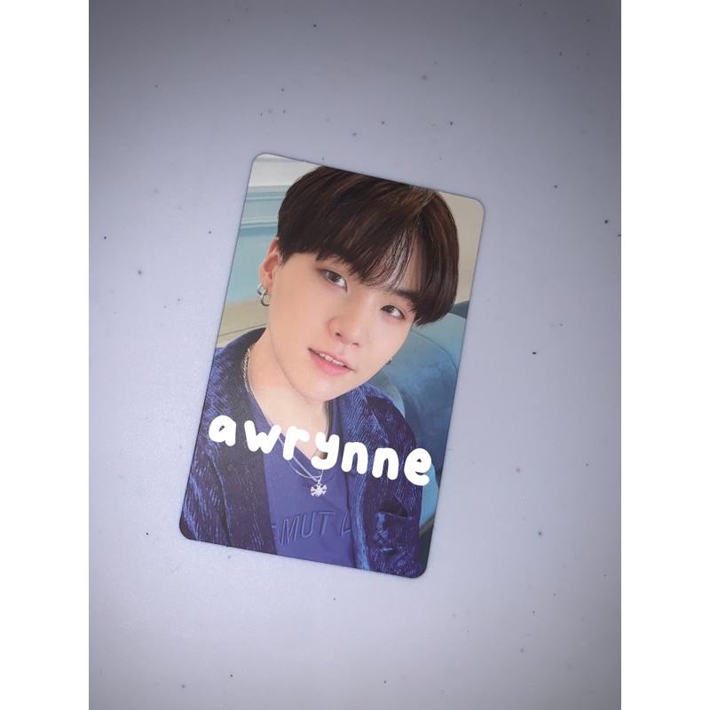 Photocard PC Random BE Essential Yoongi Suga