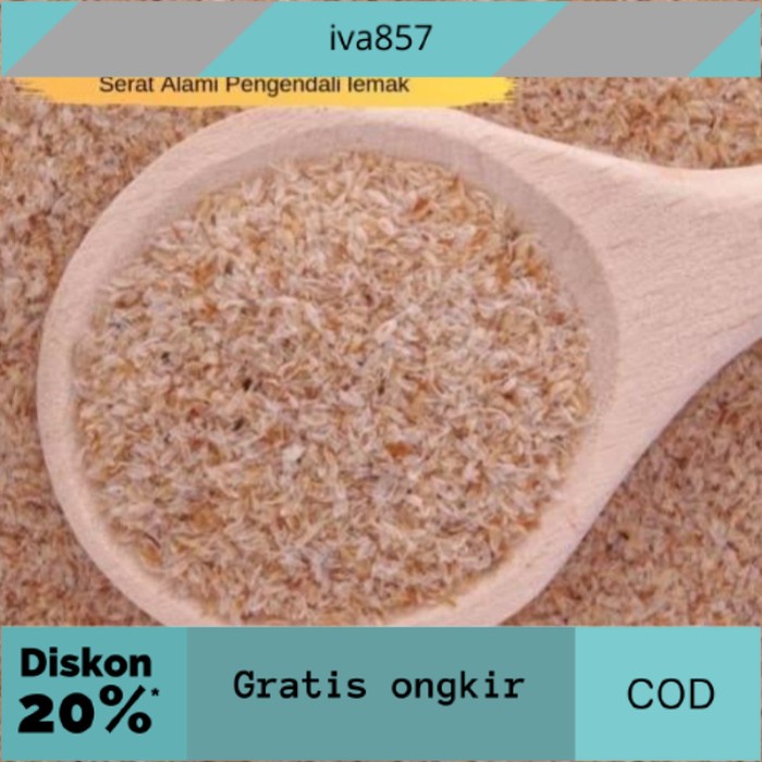 

PROMO Psyllium Husk 1kg GRATIS ONGKIR