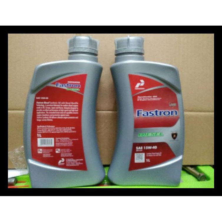 Pertamina Fastron Diesel 15w-40 (Ori 100%) Kemasan Baru CUCI GUDANG