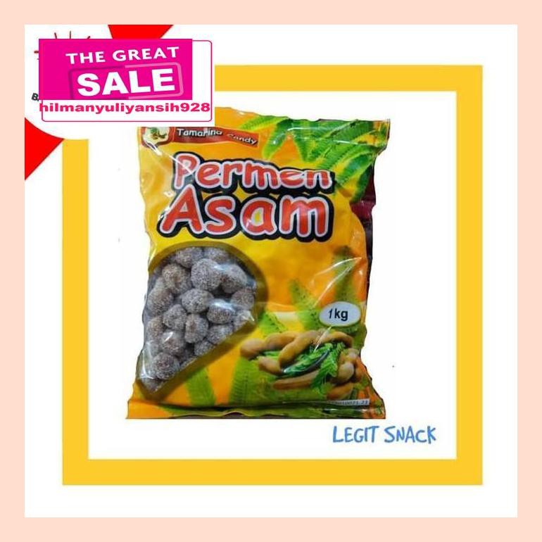 

S50Mra Permen Asam Jawa Asem Bulat 1 Kg Ret05Vh