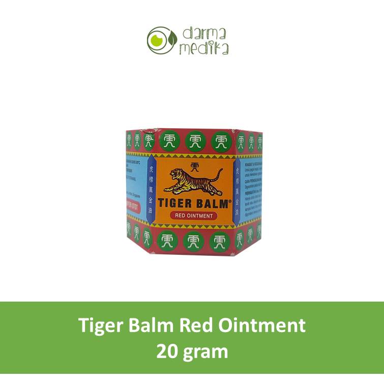 Tiger Balm Red Ointment 20g 20 g 20gram