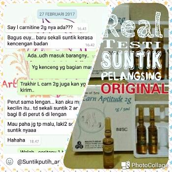 BEST suntik Pelangsing Ampuh / Suntik L carn 2g / L carn 2g Aptitude
