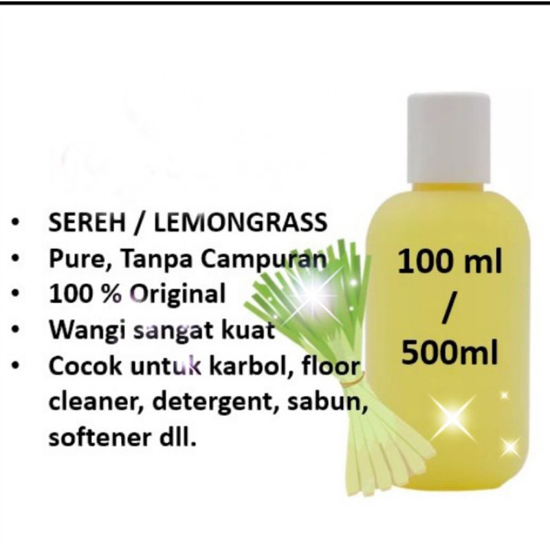 minyak sereh dapur/lemonggrass