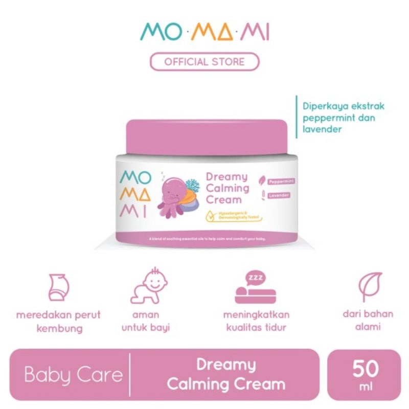 Momami Dreamy Calming Rub Cream 50 Gr