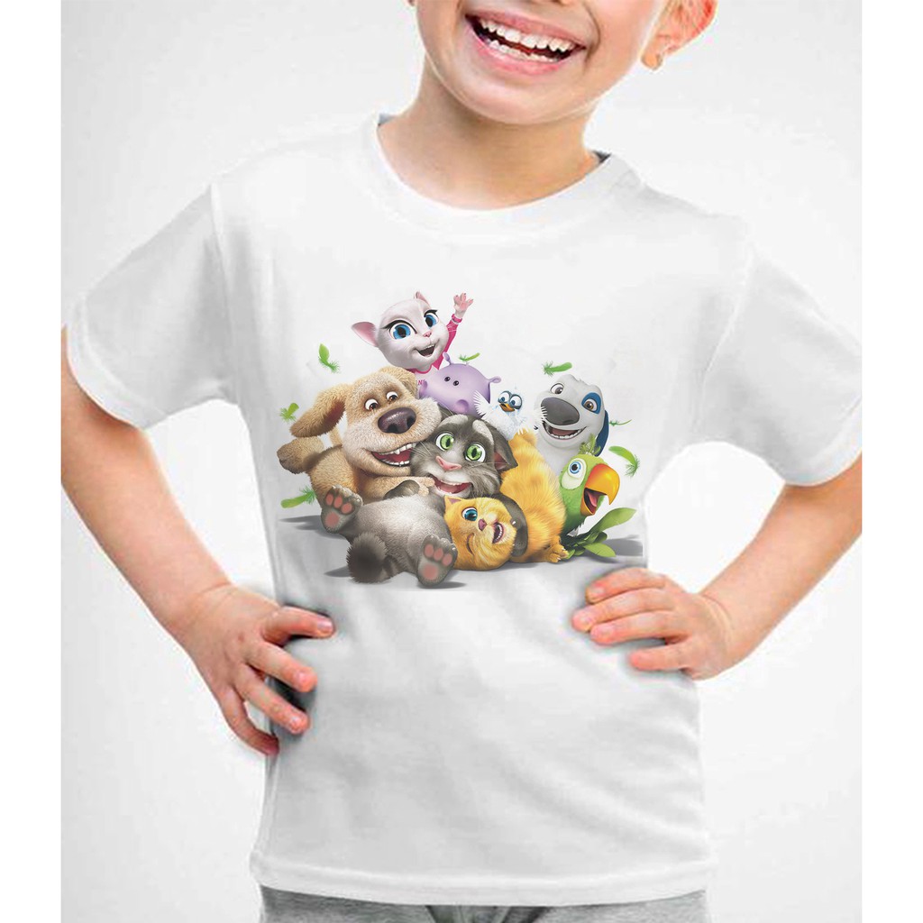 Kaos Anak Talking Tom and Friends BR41