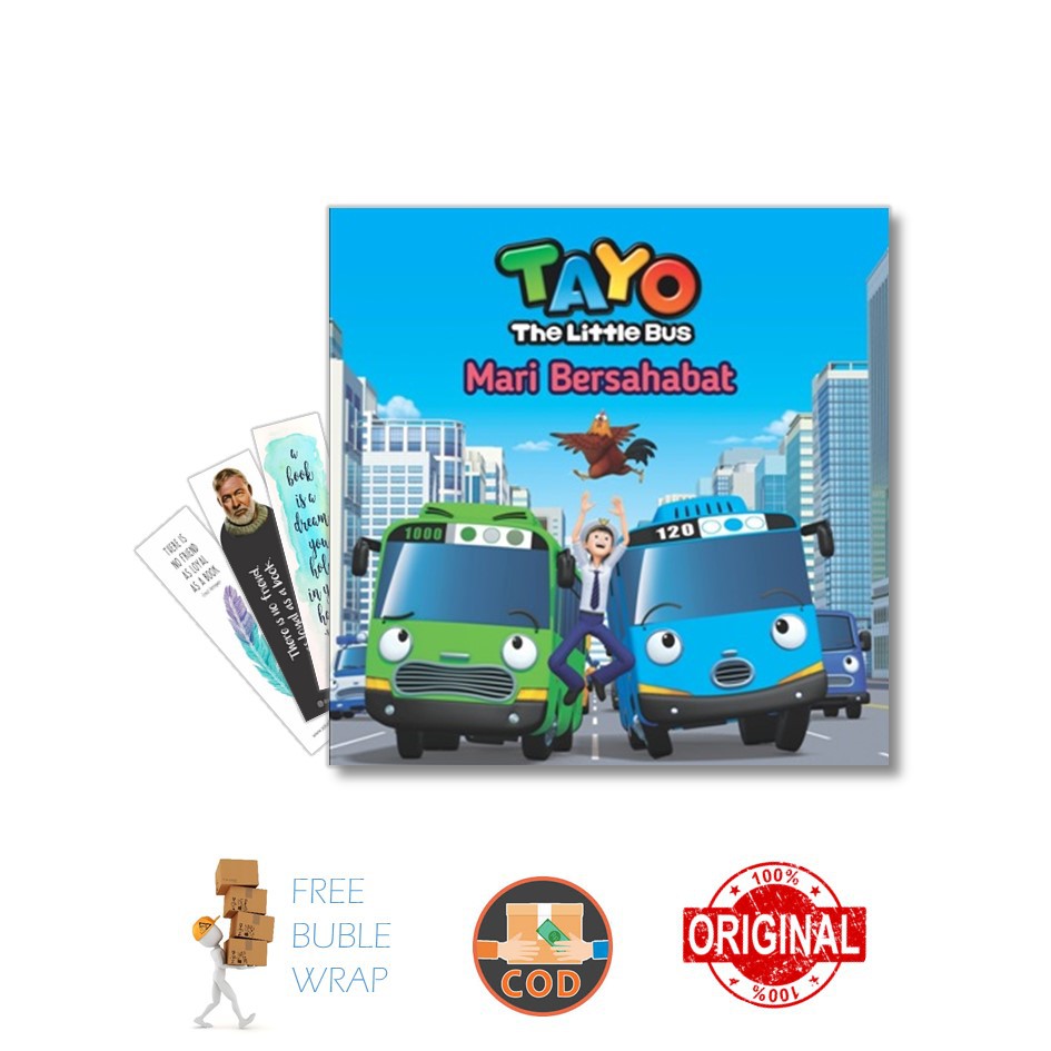 Buku Seri Tayo Si Bus Kecil: Mari Bersahabat (Noura Books)