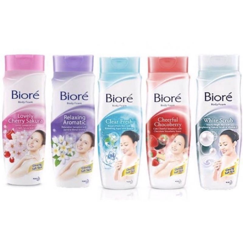 Biore body foam kemasan 250ml