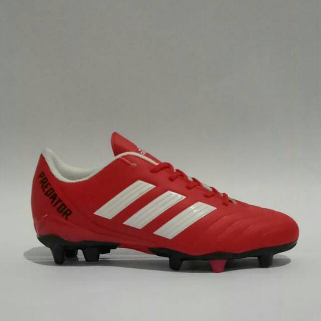 sepatu sepakbola Adidas predator grade ORI merah