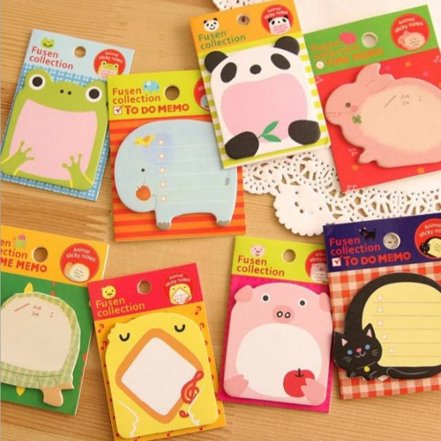 

Stick memo Lucu 10ribu dapat 3 biji