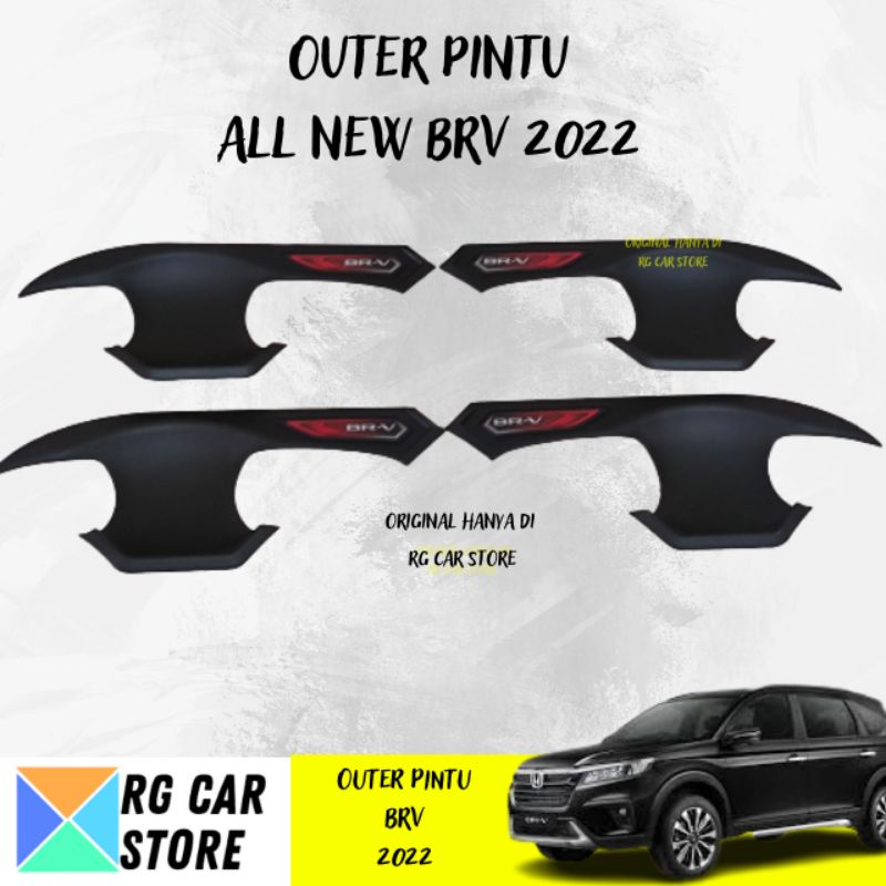 PAKET UPGRADE ALL NEW BRV 2022 OUTER HANDLE TANK COVER BLACK DOFF DIJAMIN PNP BERKUALITAS