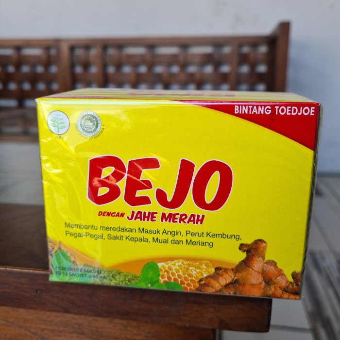 

Bejo Jahe Merah isi 12 sachet (BERKUALITAS)