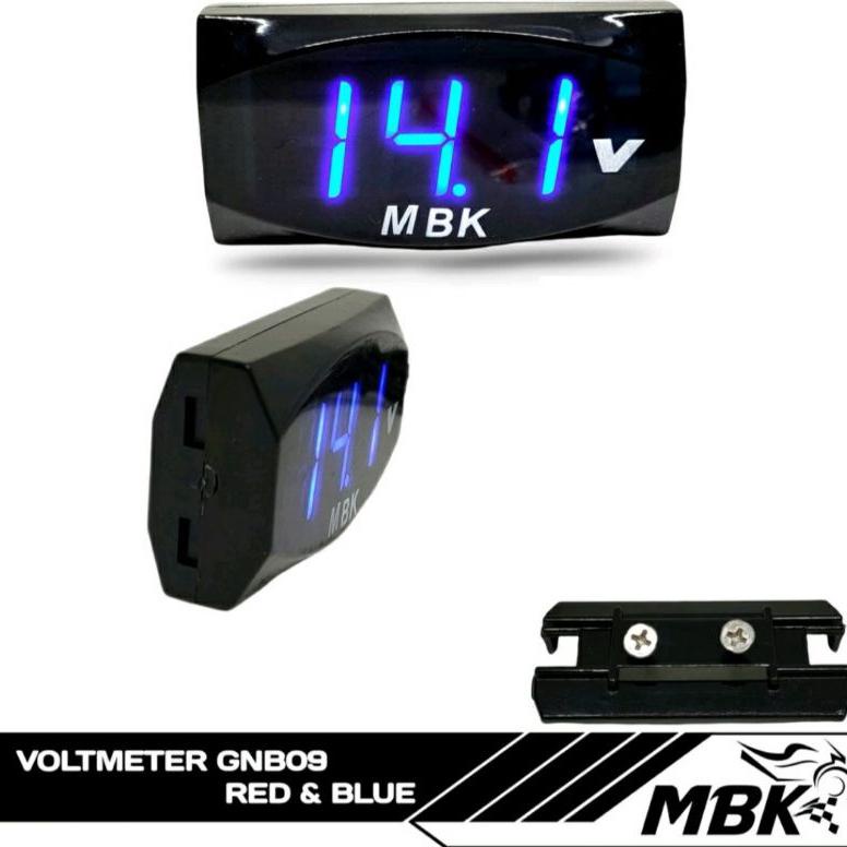 Voltmeter/Voltmeter Aki Anti Air /Pengukur Daya Aki - Volt Meter Aki 12 Volt Universal