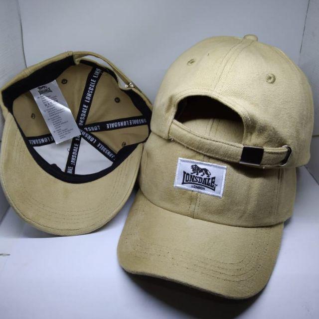 TOPI PRIA POLO CAPS CASUAL WEEKEND OFFENDER-Lonsdale cream