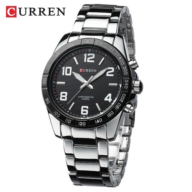 Jam Tangan Pria Watch Keren Murah COD Fashion Terbaru C2I9 Promo Jam Tangan Pria CURREN 8107 by Toko