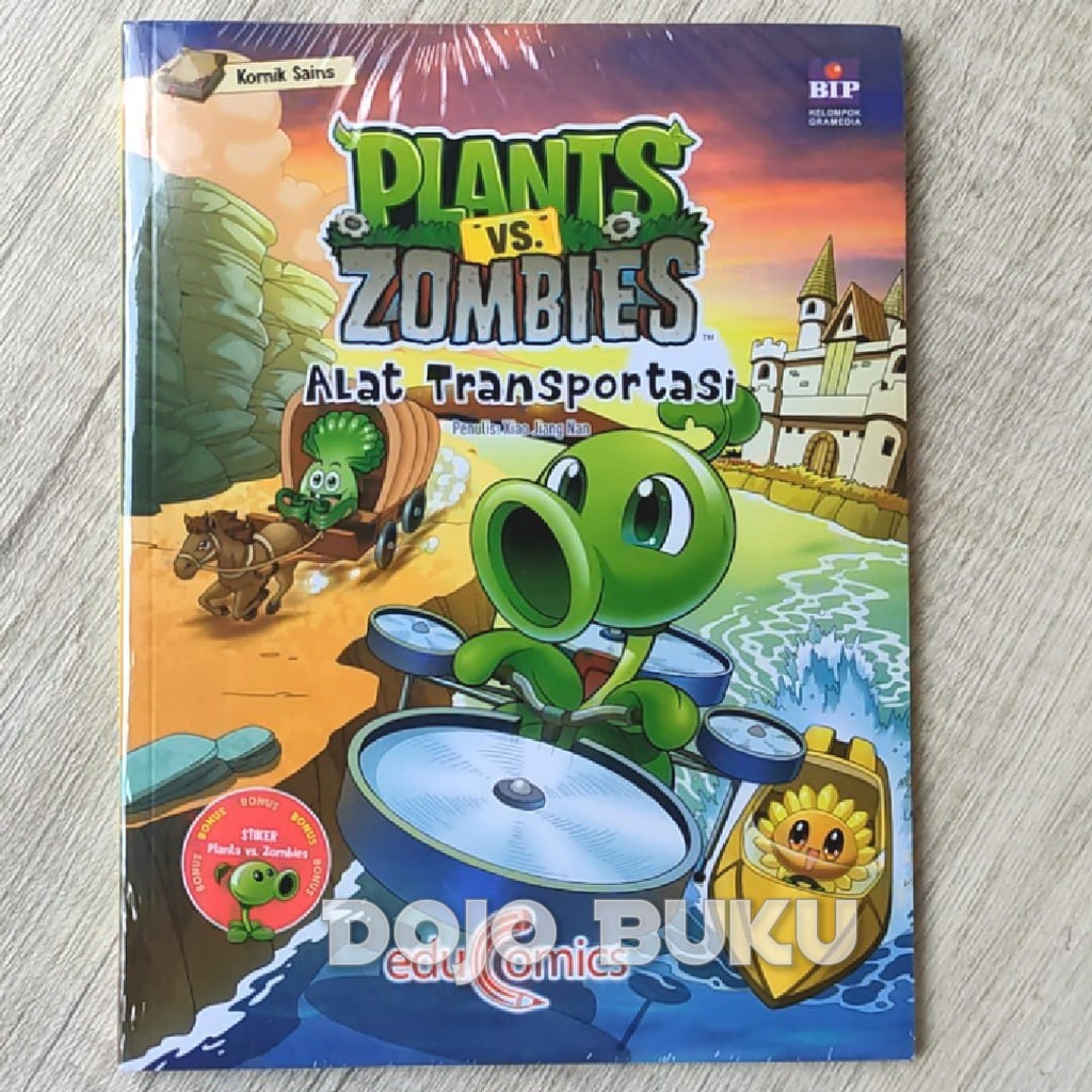 Seri Educomics Plants Vs Zombies by Xiao Jiang Nan