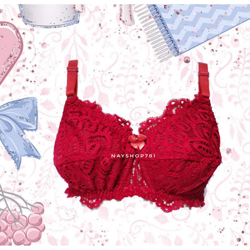 Bra brukat/ bh brukat tanpa busa/bh full brukat