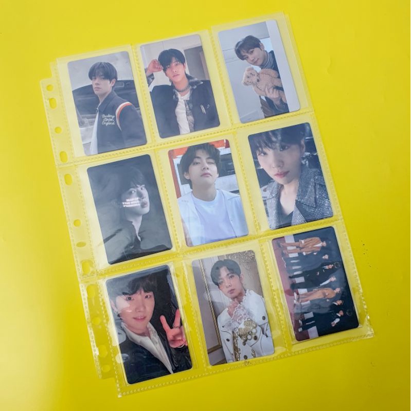 Sultan Sleeve A4 isi binder photocard 9P bening PC kpop